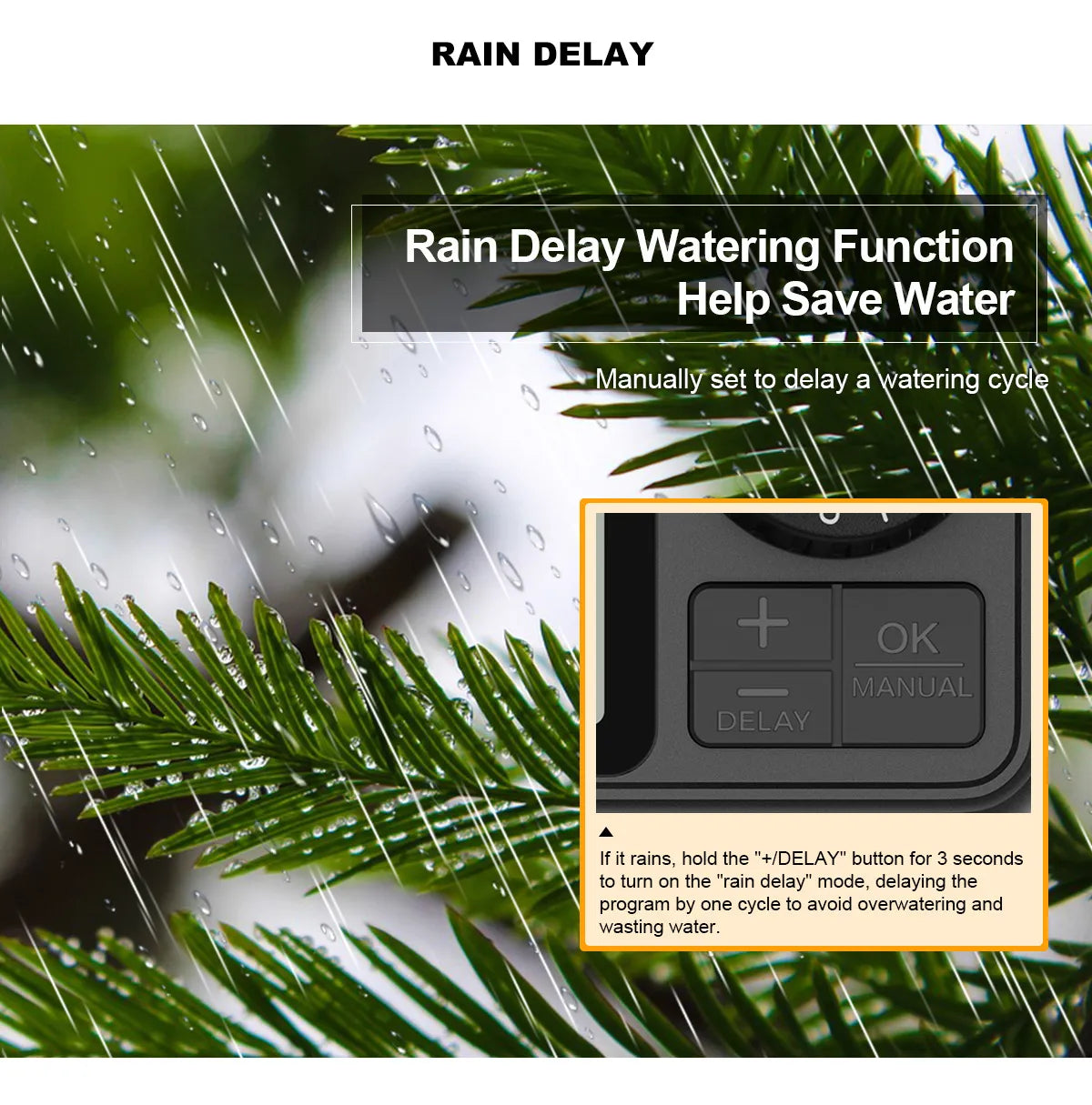 Automatic Plant Watering Timer | Dual Outlet System