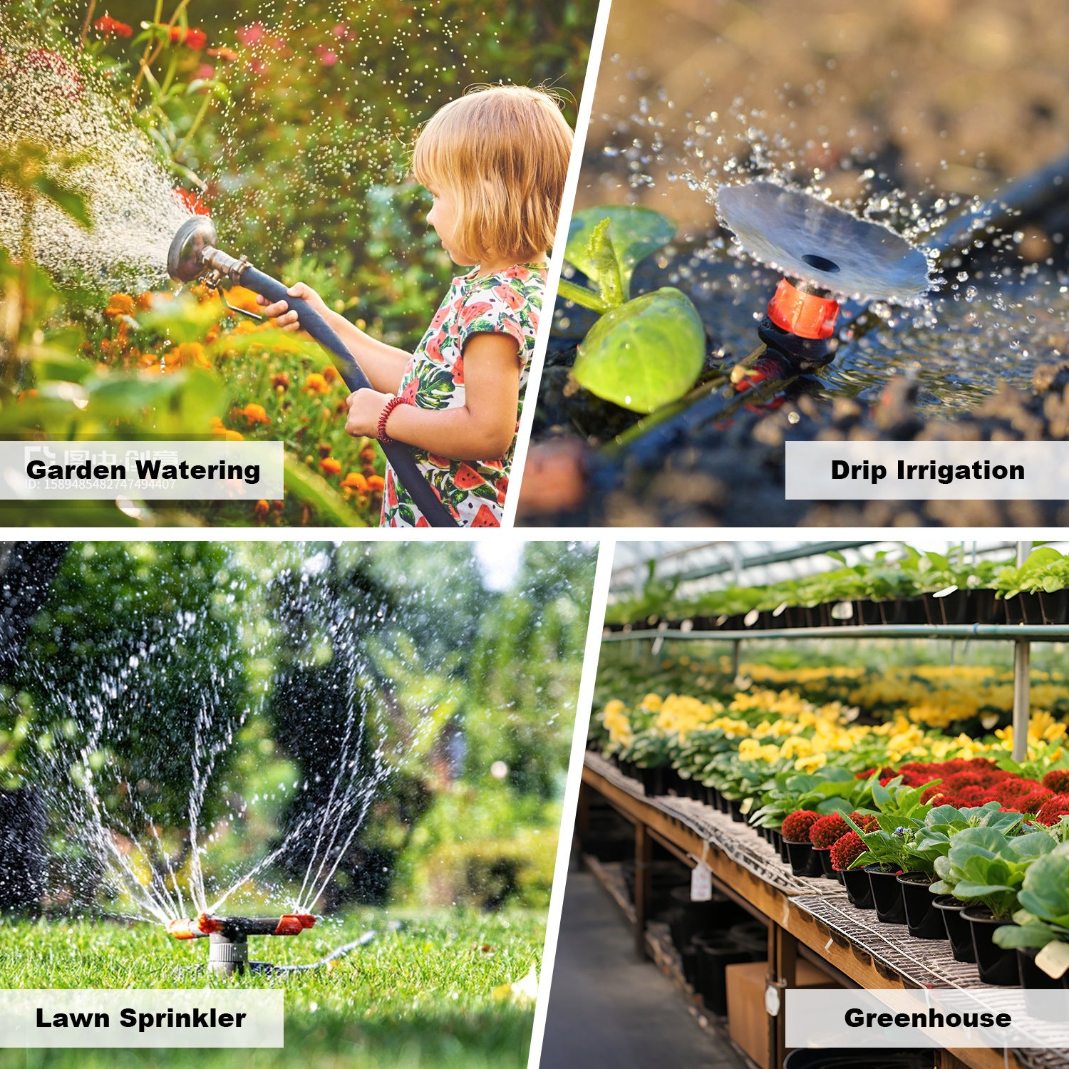 Automatic Plant Watering Timer | Dual Outlet System