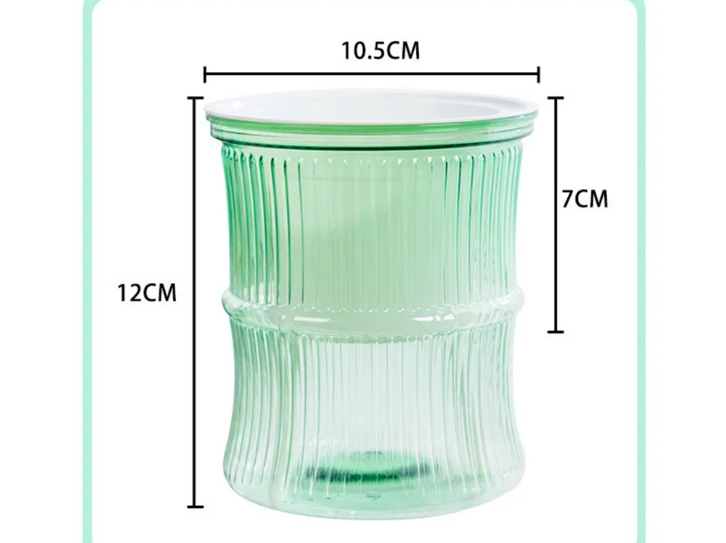 Self-Watering Mini Plant Pots | Clear Indoor Planters